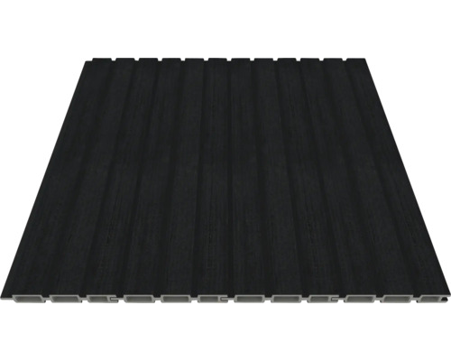 Dunkle Paneele zur Wandverkleidung