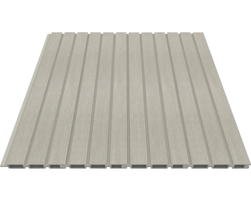 Kunststoffpaneel mit Nut- und Federverbindung