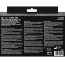 Informationen zur 3M Gas Dampf und Partikelmaske