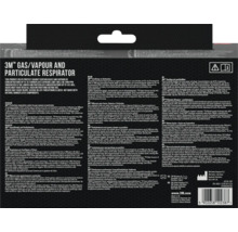 3M Gas-, Dampf- und Partikelmaske zum Schutz vor bestimmten Gasen, Dämpfen und Partikeln