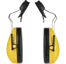 Gelbe Kapselgehörschützer zum Schutz des Gehörs