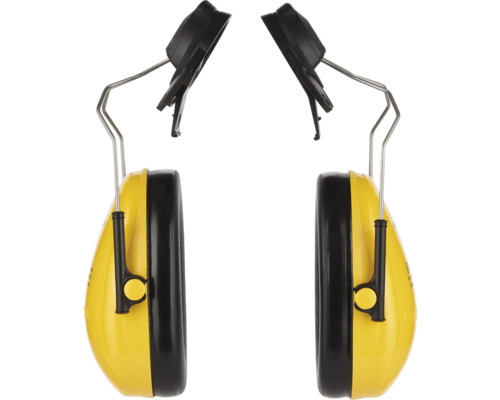 Gelbe Kapselgehörschützer zum Schutz des Gehörs