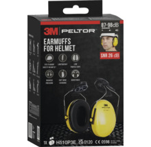 3M Peltor Kapselgehörschützer für Helme, SNR-Wert 26 Dezibel
