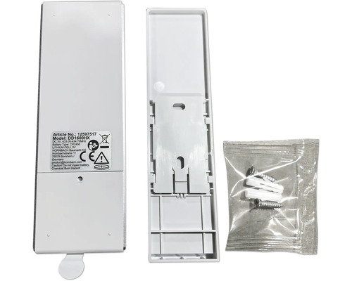 Funkgong-Set mit Befestigungsmaterial