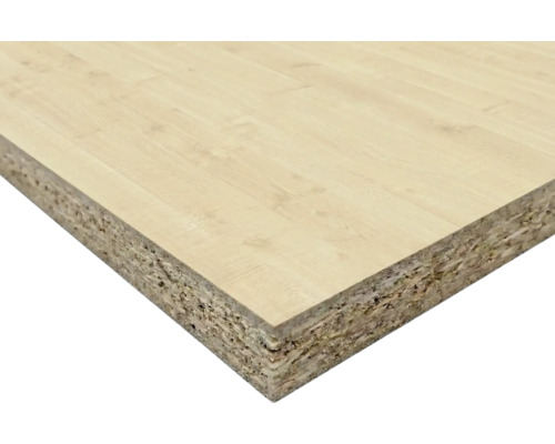 Spanplatte mit Beschichtung