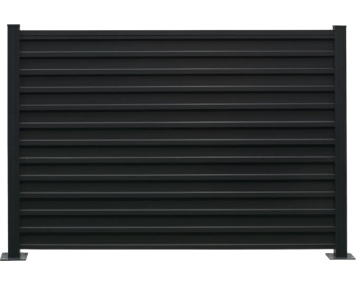 Gartenzaun aus Metall