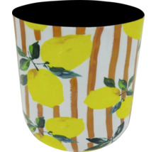 Zahnputzbecher mit Zitronenmuster