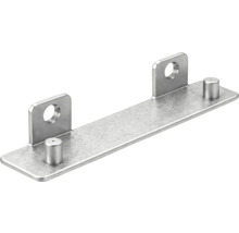 Metallhalterung mit Löchern zur Befestigung