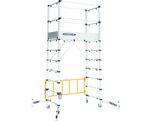 Rollgerüst mit Leiter und Plattform