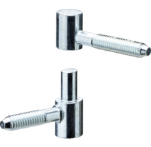 Einschraubbänder aus Metall, zwei Stück