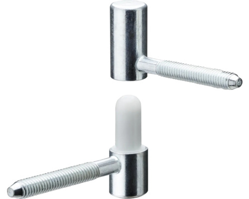 Zwei verstellbare Ladenbänder mit Gewindebolzen