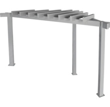 Pergola mit Lamellendach und vier Pfosten