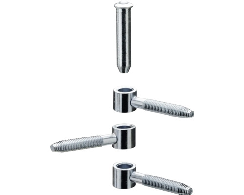 Türangel mit Schraube und Bolzen