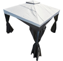 Pavillon mit Stoffseitenwänden