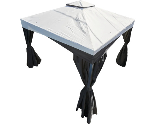 Pavillon mit Stoffseitenwänden