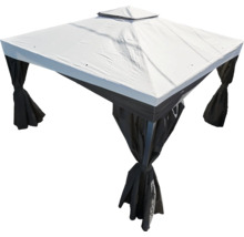 Gartenzelt mit Vorhängen