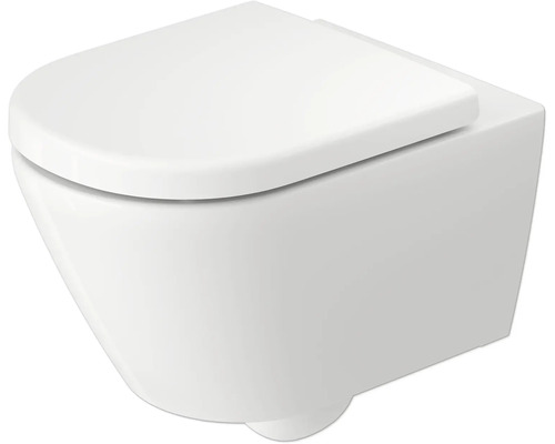 Wandhängendes WC mit Toilettendeckel