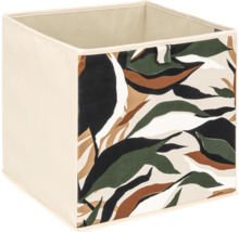 Aufbewahrungsbox mit Blattmuster