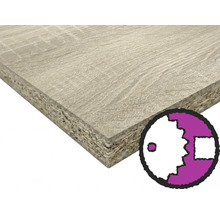 Spanplatte mit Holzstruktur