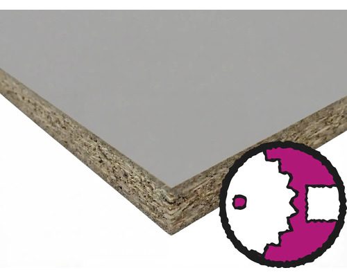 Spanplatte mit Beschichtung