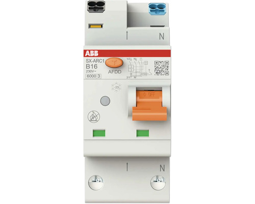 ABB Flexline AFDD+LS SX-ARC1-B16 Leitungsschutzschalter 1-polig ABB Fehlerlichtbogen-Schutzeinrichtung SX-ARC1 B16