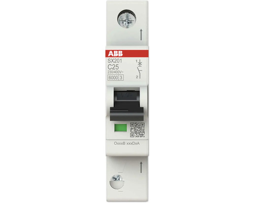 ABB Flexline SX201-C25 Leitungsschutzschalter 1-polig ABB Leitungsschutzschalter SX201 C25