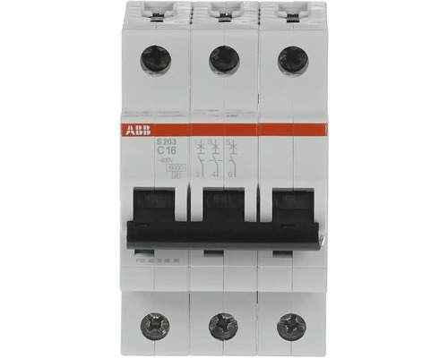 Dreifach-Leitungsschutzschalter von ABB