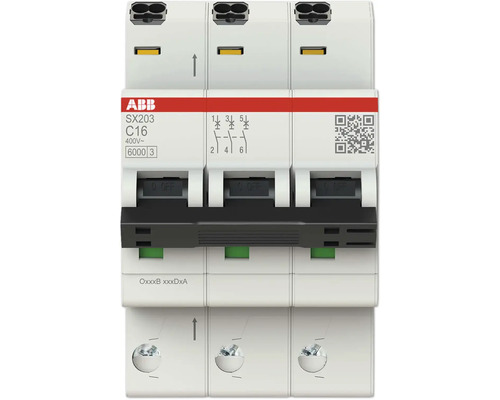 ABB Leitungsschutzschalter SX203 C16, 400V