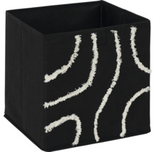 Aufbewahrungsbox aus Stoff mit dekorativen Fransen