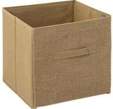 Quadratischer Aufbewahrungskorb aus Stoff mit Griff