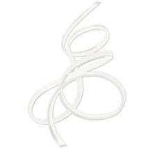 Flexibler LED-Streifen in geschwungener, gewundener Form.