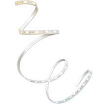 Flexibler weißer LED Streifen für die dekorative Innenbeleuchtung.