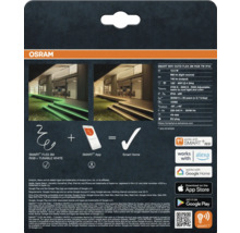 Osram Smart plus Flex 3 Meter LED-Streifen für außen, RGB, Tunable White, WLAN, IP44, App-Steuerung, kompatibel mit Alexa und Google Home.