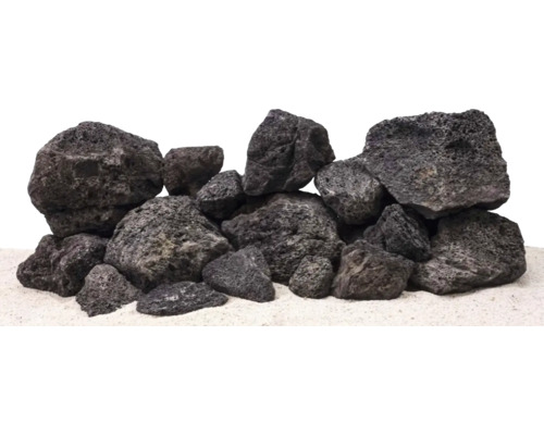 Dekorative Lavasteine für den Garten