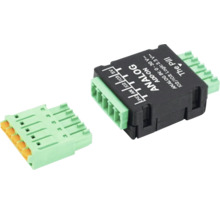 The Pill Analog Add-On Modul mit grünem Steckverbinder für elektronische Steuerungen.