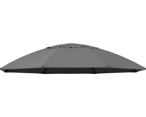 Grauer Sonnenschirm für den Außenbereich