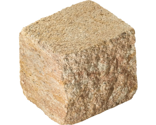 Einzelner Sandstein Mauerstein