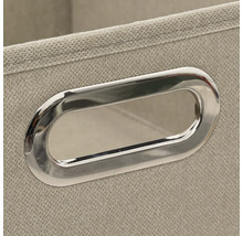 Detailansicht einer Aufbewahrungsbox mit Griff