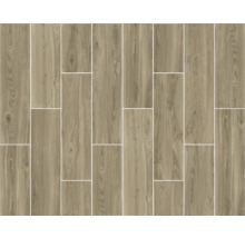 Verlegung von Bodenfliesen in Holzoptik