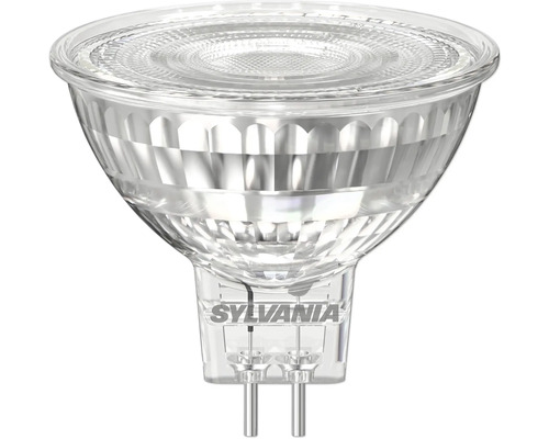 Sylvania LED-Reflektorlampe MR16 mit GU5,3 Sockel aus Glas.