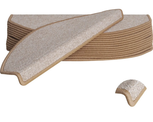 Stufenmatten aus Textil im Stapel