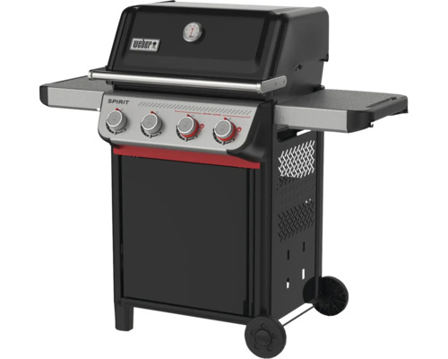 Weber Spirit Gasgrill mit vier Brennern und Seitenablagen