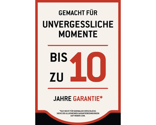 Bis zu 10 Jahre Garantie