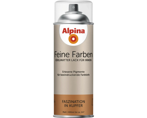 Alpina Feine Farben Lack für Innen, Farbton Kupfer, 400ml