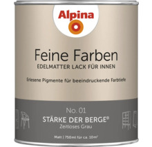 Alpina Feine Farben Lackdose, edelmatt für Innenräume, Farbton Stärke der Berge