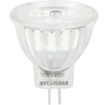Sylvania LED-Reflektorlampe mit GU5.3 Sockel aus Klarglas.