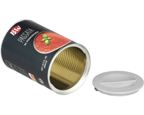 Schnellversteck Burg Wächter Can-Safe CS 10 Passata di Pomodoro in offener Dose mit Deckel