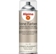 Alpina Feine Farben Lack Spraydose in Hellbeige für Innenräume