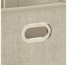 Detailansicht einer Aufbewahrungsbox mit Griff