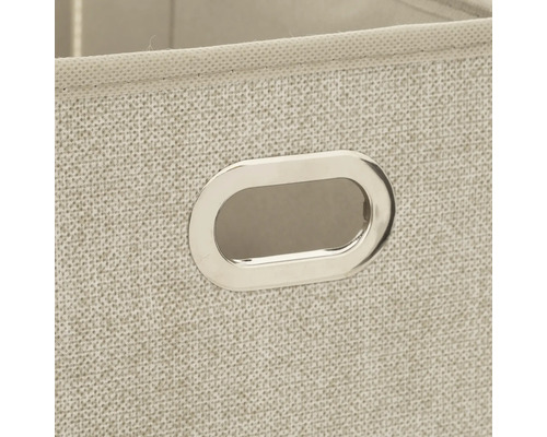 Detailansicht einer Aufbewahrungsbox mit Griff